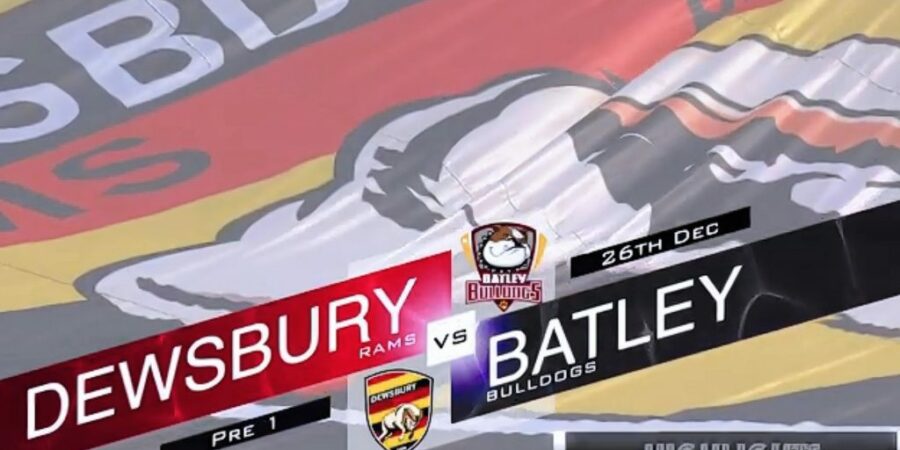 Highlights- Dewsbury Rams 14-14 Batley Bulldogs