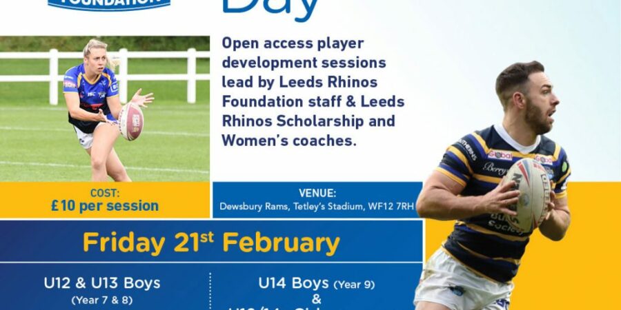 Rhinos run development camp at Rams stadium