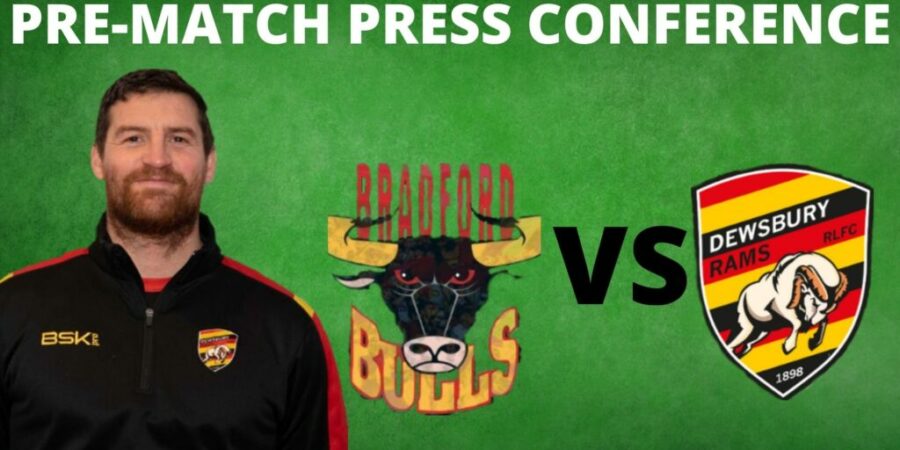 Rams head coach Lee Greenwood previews game vs Bradford Bulls