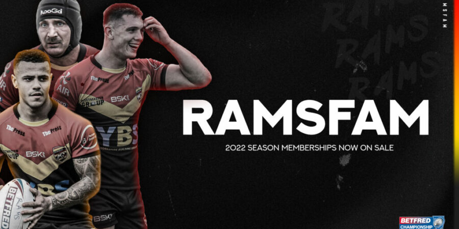 RAMSFAM 2022 SEASON MEMBERSHIPS