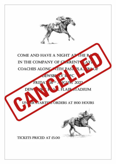 RACE NIGHT POSTER - 18TH AUGUST 2023 (main one)