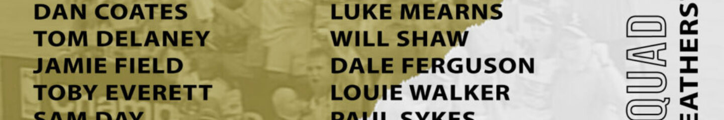 Paul March has selected his 20-man squad for our pre-season friendly against Featherstone