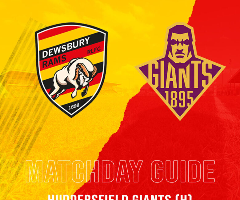 MATCHDAY GUIDE – HUDDERSFIELD GIANTS (H)