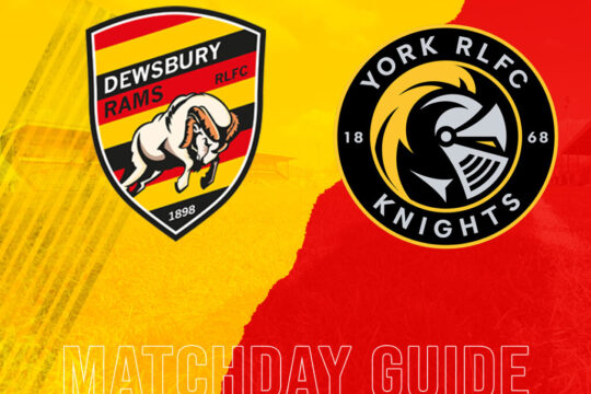 MATCHDAY GUIDE – YORK KNIGHTS (H)