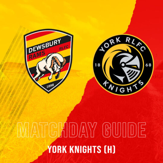 MATCHDAY GUIDE – YORK KNIGHTS (H)