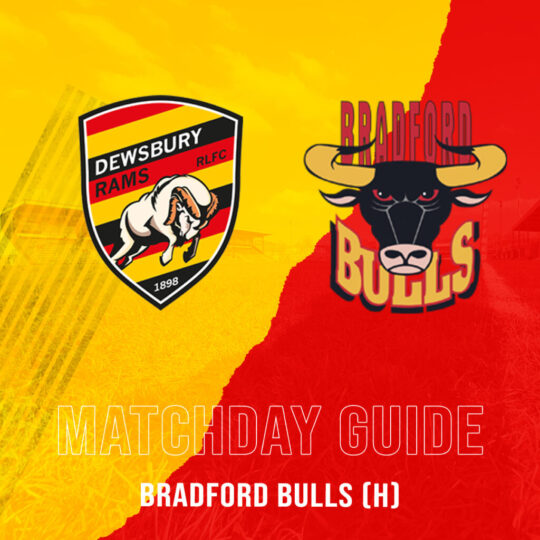 MATCHDAY GUIDE – BRADFORD BULLS (H)