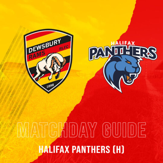 MATCHDAY GUIDE – HALIFAX PANTHERS (H)