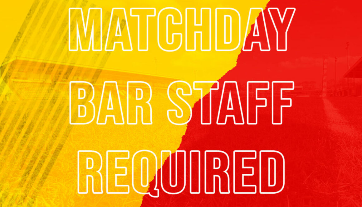 Matchday Bar Staff