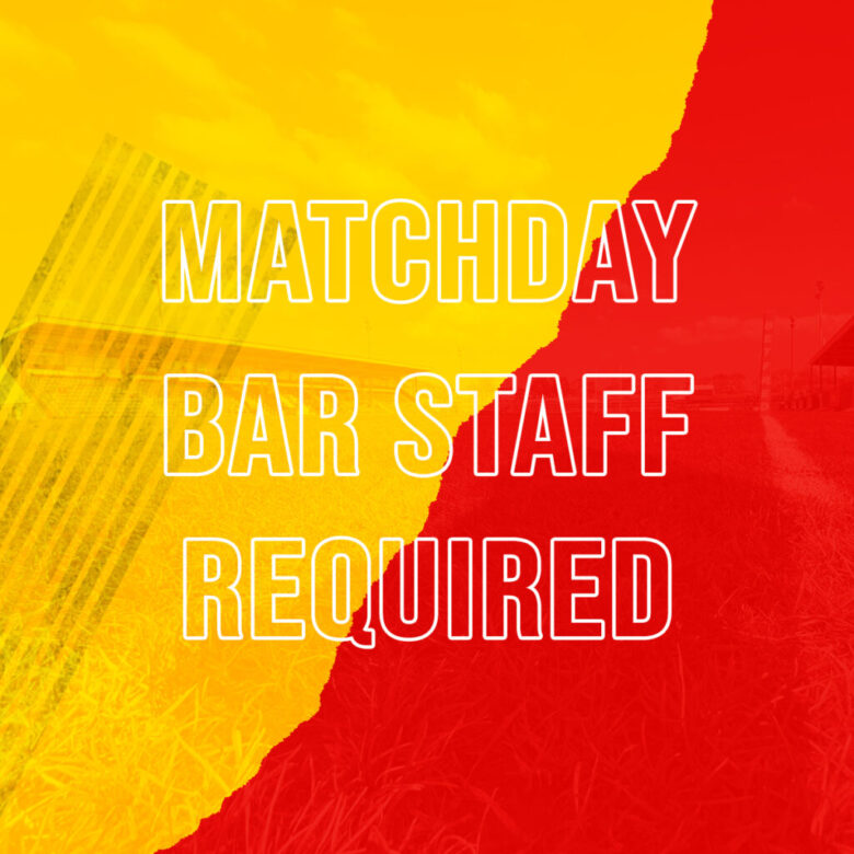MATCHDAY BAR STAFF