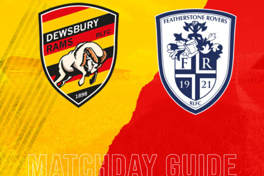 MATCHDAY GUIDE – FEATHERSTONE ROVERS (H)