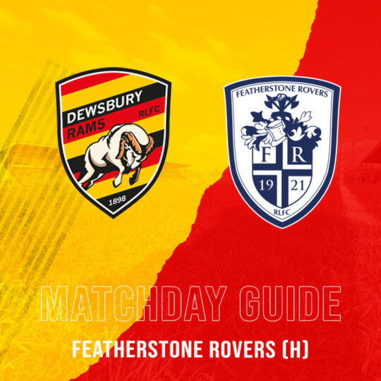 MATCHDAY GUIDE – FEATHERSTONE ROVERS (H)