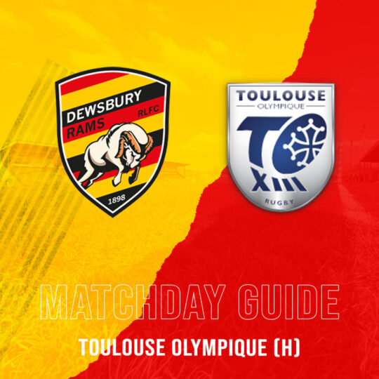 MATCHDAY GUIDE – TOULOUSE OLYMPIQUE (H)