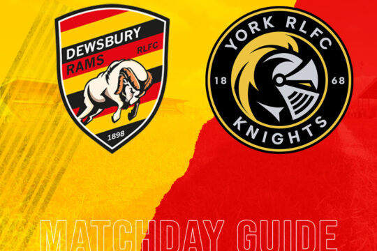 MATCHDAY GUIDE – YORK KNIGHTS (H)