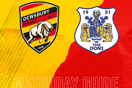 MATCHDAY GUIDE – DONCASTER RLFC (H)
