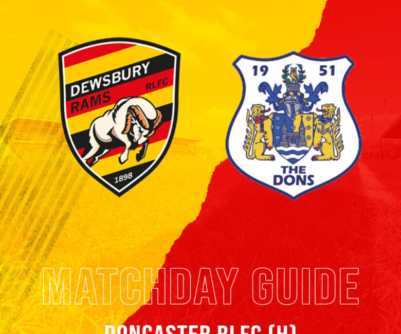 MATCHDAY GUIDE – DONCASTER RLFC (H)
