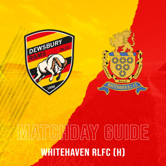MATCHDAY GUIDE – WHITEHAVEN RLFC (H)