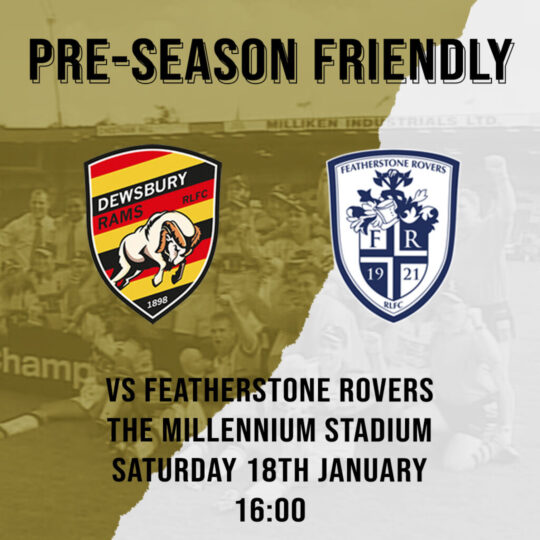 FEATHERSTONE FRIENDLY ANNOUNCED