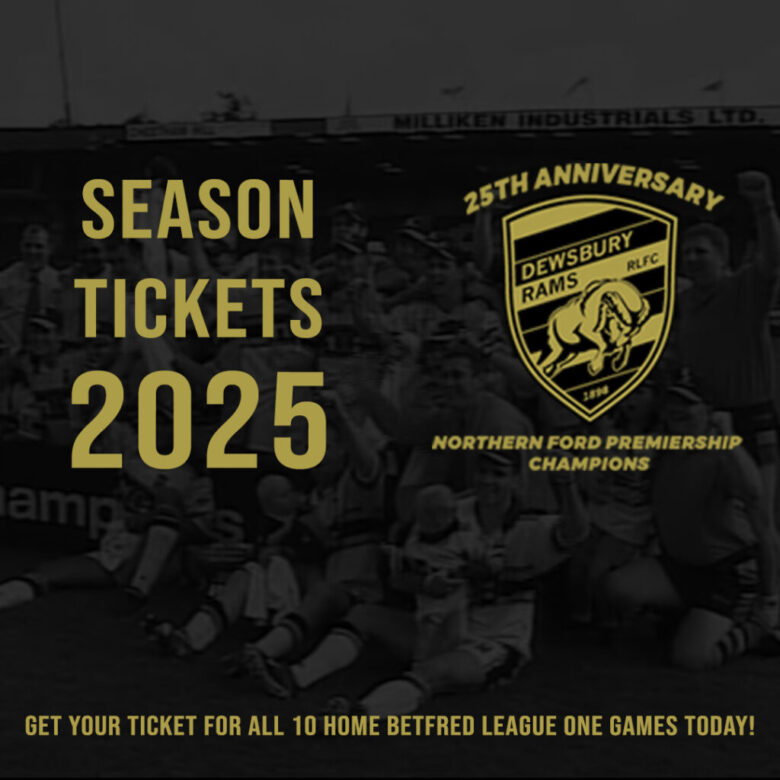 2025 SEASON TICKETS ON SALE NOW!