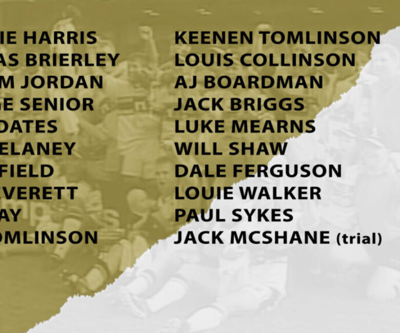 Paul March has selected his 20-man squad for our pre-season friendly against Featherstone