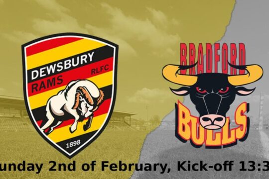 Fixture Update: Rearranged Friendly Against Bradford Bulls