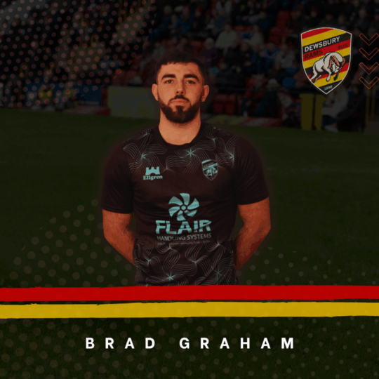 Brad Graham Returns to Dewsbury Rams for 2026 Season!