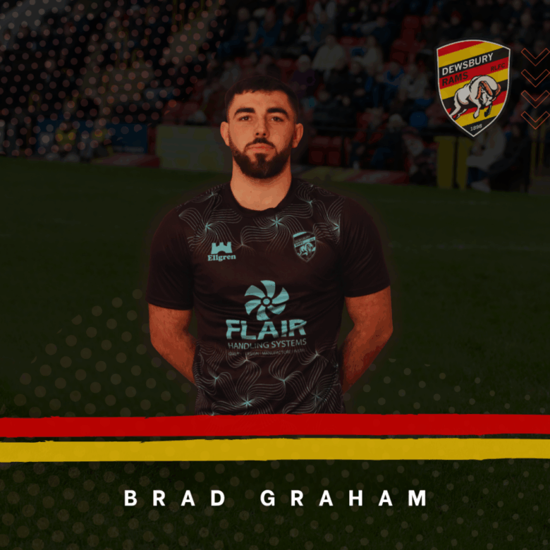 Brad Graham Returns to Dewsbury Rams for 2026 Season!
