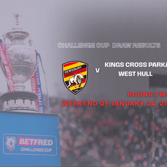 Challenge Cup Round Two draw is in