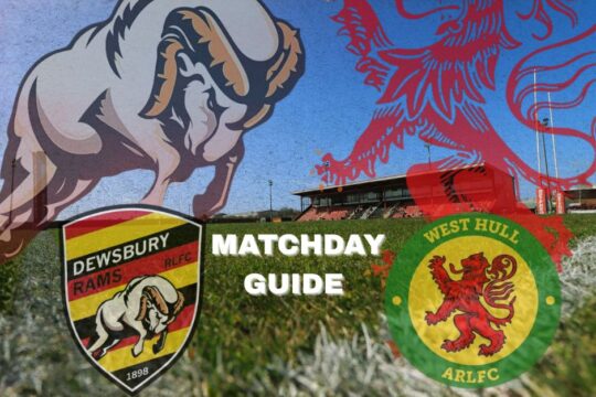 Matchday Guide Rams v West Hull