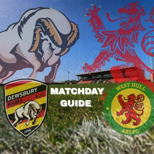Matchday Guide Rams v West Hull